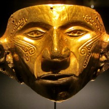 Anthropomorphic mask of the Upper Magdalena Region - Tierradentro between 150AD to 900AD